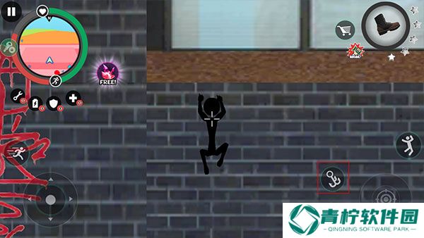 火柴人绳索英雄2中文版