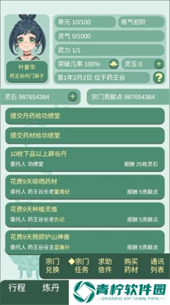 药王谷女修修炼手札